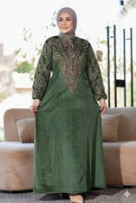 Luxury Velvet Galabia Kaftan
