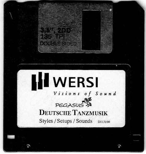 Wersi diskette deutsche - ,