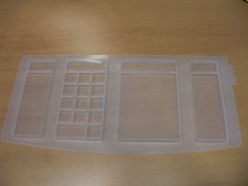Sharp XE-A207, XE-A207B Folienabdeckung Tasten Schutz Kasse Tastaturschutz