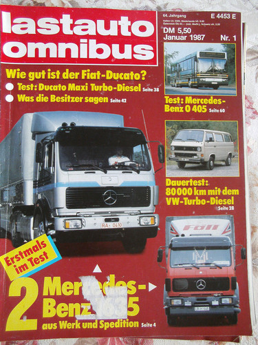 Lastauto omnibus zeitschrift - lastauto,