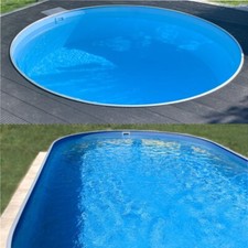 Pool Set komplett Stahlwand +