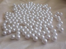 500 Perlen weiss 8mm  Hochzeit