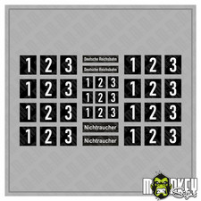 37 teiliges Aufkleber Set