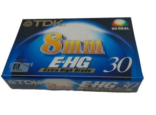 Tdk hg30 8mm videokassette - tdk-e-hg30,