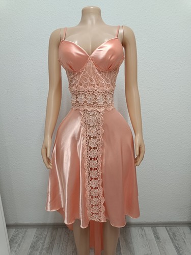 Sexy satin spitze high - satin, &