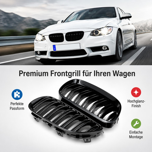 Doppelsteg nieren kühlergrill - nieren,