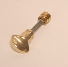 WC-Drehverschluss für Toiletten-Türen - zeitloses Design | Messing