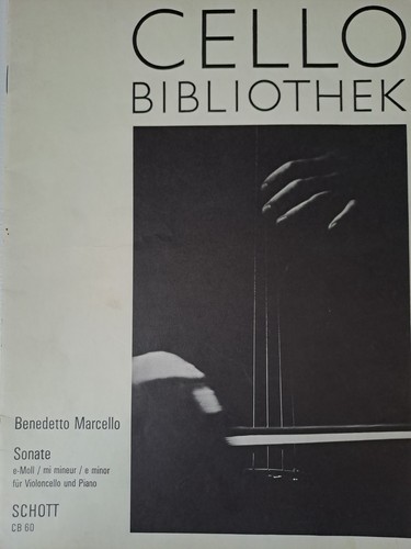 Noten cello marcello - noten,, cello,