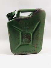 DDR Kraftstoff Kanister 5 L Benzinkanister Werkstatt Benzin in grün