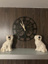 Paar Royal Doulton Mantelhunde 1378-5 in sehr gutem Zustand 8 Zoll groß