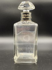 WMF Offizier Karraffe , Berlin 1931 Kristallglas mit Montur und Gravur