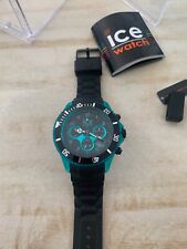 ICE Watch Chronograf Big Black-Turqouise mit Originalverpackung