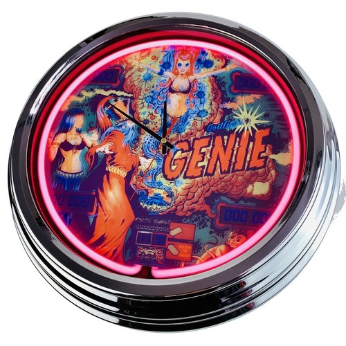 0581 wanduhr flipper genie - wanduhr, "flipper