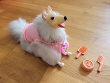 Barbie Husky Samoyed Snowball 90er Hund Jacke Schlittenhund Ski komplett
