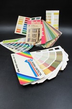 Alte Farbfächer Konvolut