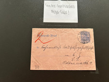 DR Rohrpost-Brief Germania DR