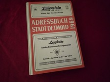 Adressbuch Lippe Detmold von
