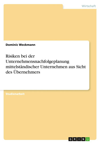 Dominic weckmann risiken bei - dominic, |