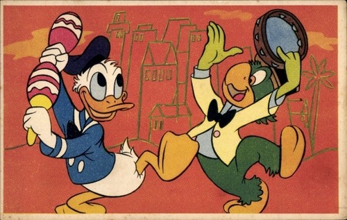 Drei caballeros donald - ak, caballeros,