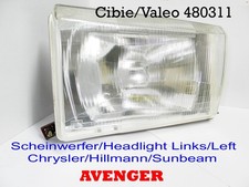 Valeo 480311 Chrysler/Hillmann/Sunbe H4 Frontscheinwerfer Scheinwerfer links
