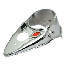 Dash Cover Tacho Abdeckung Cateye Chrom, für Harley - Davidson 36-46