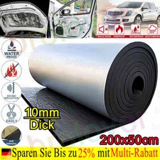 10mm Dämmmatte Auto Dämmung Selbstklebende Dämmschaummatte PKW/KFZ-Isoliermatte
