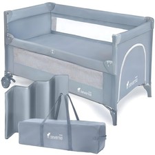 Kinderreisebett Close To Mommy faltbare Babytragetasche grau