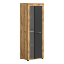 Vitrine JAM - grau - Wotan