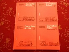 Dampflok-Archiv Band 1 bis 4