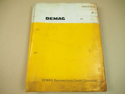 Demag df10 asphaltfertiger - demag,