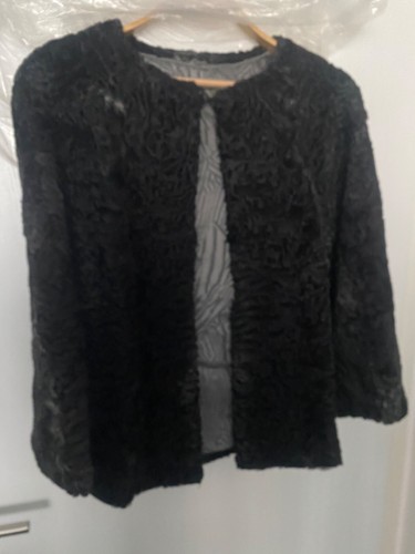 Persianer cape pelzjacke - persianer, echt