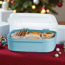 Tupperware A02 Naschkätzchen 1,7l hellblau Naschkatze Deckel transparent