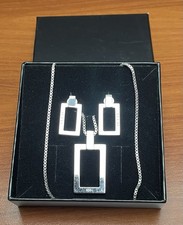 Kette und Ohrringe von Jette Joop Set, Silber