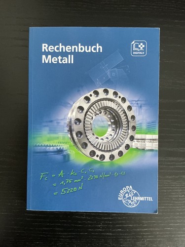 Rechenbuch metall von jürgen - rechenbuch,