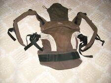 manduca® FIRST Babytrage Kindertrage für Kinder von 3,5 bis 20kg Braun Cotton