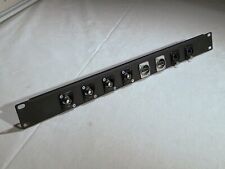 1HE Rackschiene | CAT | BNC | USB Panel Mount