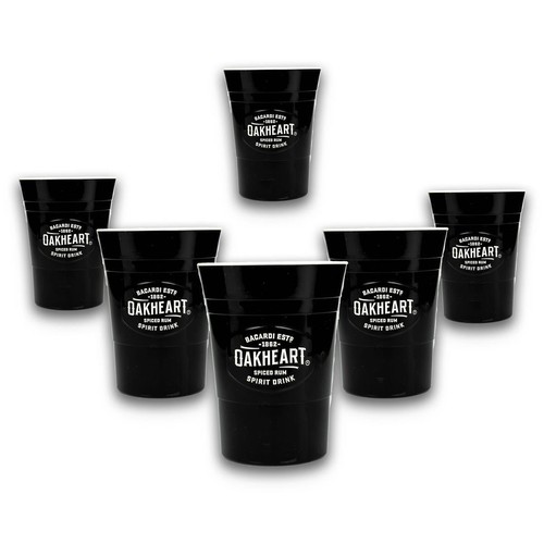 Bacardi rum becher oakheart - rum,