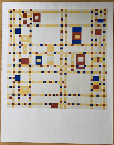 Reproduktion piet mondrian - piet,