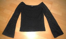 AMISU T-Shirt schwarz Top