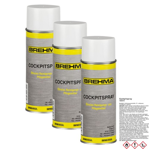 Brehma cockpitspray - 3x,
