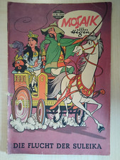 Mosaik Heft 115 Die Flucht der Suleika , gelocht, Zustand mittel