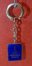 Original alter MAGIRUS DEUTZ Traktor LKW Schlepper Emaille-Schlüsselanhänger