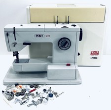 PFAFF 1222 IDT Obertransport Nähmaschine + Zubehörteile Defekt!