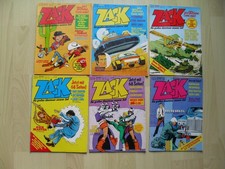 6 ZACK - Comics mit Beilagen !!