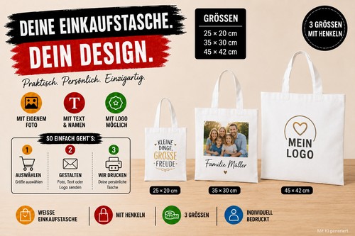 Personalisiert einkaufstasche - personalisiert,