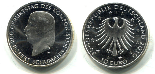 Euro brd 2010 silber - 10,