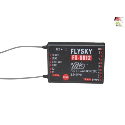Flysky sr12 ant kanal - ant, 12-kanal