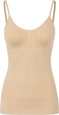 Schlankbody Damen Hemd Bodyformer Mieder Figurformender haut Hemdchen