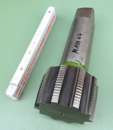 Hss gewindebohrer m100x4 - gewindebohrer,