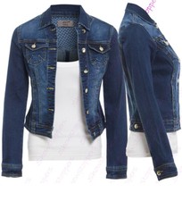 Indigo Damenjeansjacke Damen